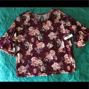 Floral dress shirt